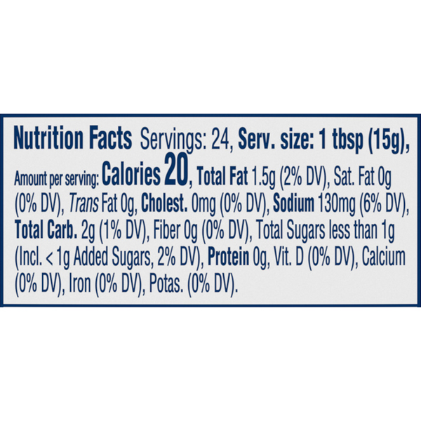 20 Miracle Whip Nutrition Facts 