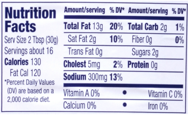 ranch dressing nutrition label Plant-Based Ranch Dressing | Vegan, No Dairy main image 1