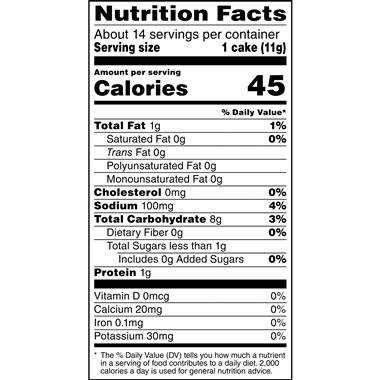 Quaker White Cheddar Rice Cake Nutrition – Runners High Nutrition