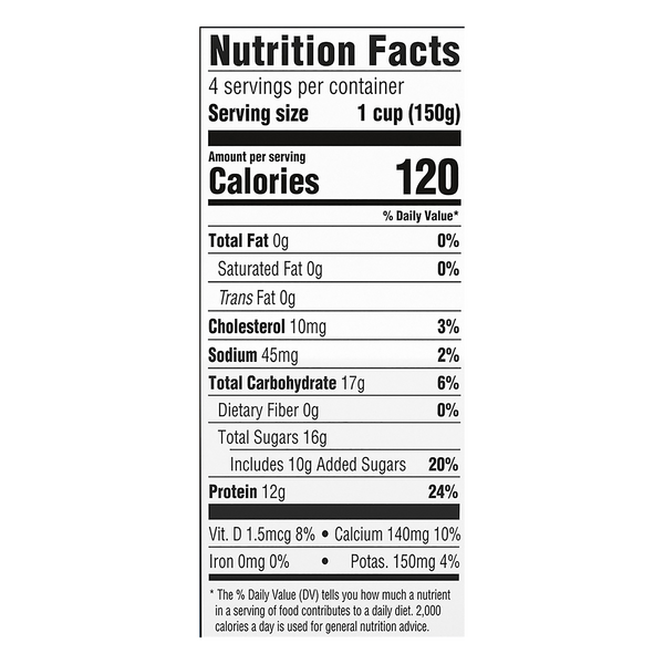 Oikos Fruit on the Bottom Black Cherry Nonfat Greek Yogurt 4-5.3 Oz ...