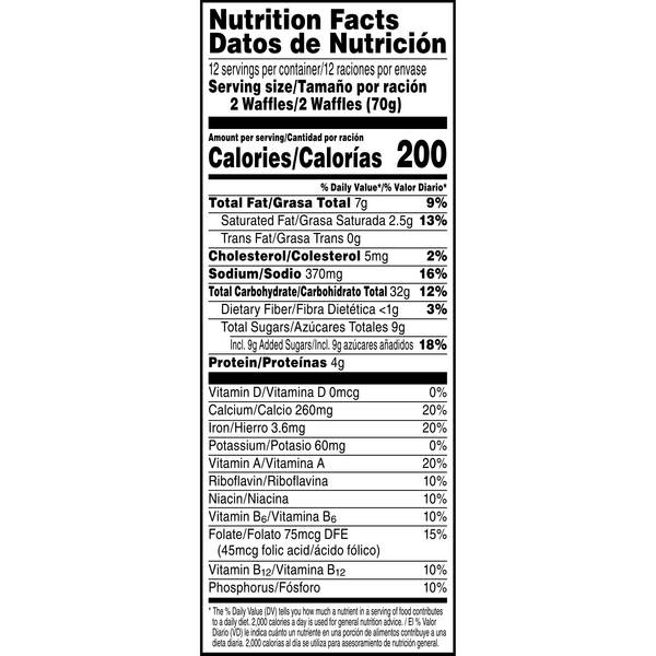 Kellogg S Eggo Chocolatey Chip Waffles 24 Ct Hy Vee Aisles Online Grocery Shopping