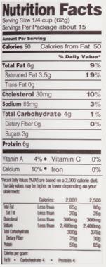 34 Ricotta Cheese Nutrition Label - Label Design Ideas 2020