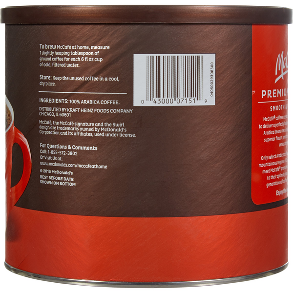 McCafe Ground Coffee Medium Premium Roast | Hy-Vee Aisles Online ...