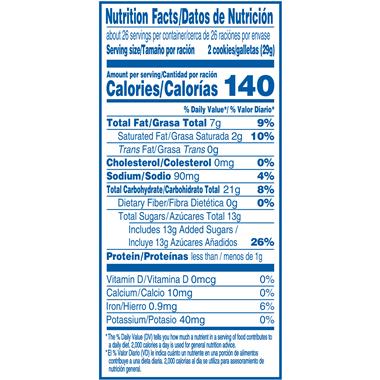 double stuf oreos nutrition facts