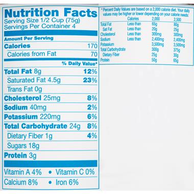 blue bunny vanilla bean ice cream nutrition facts blue bunny vanilla bean ice cream nutrition facts