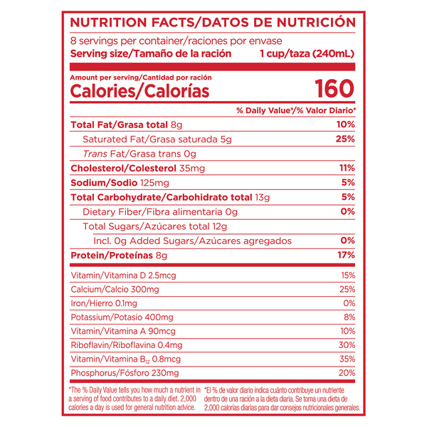 Lactaid 100% Lactose Free Whole Milk | Hy-Vee Aisles Online