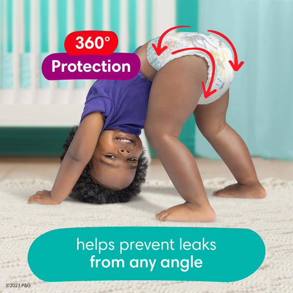 Pampers Cruisers 360 Diapers, Size 7 (41+ Lb), Super Pack | Hy-Vee