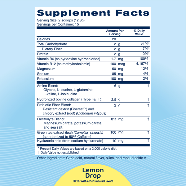 Replenza Daily Replenisher, Lemon | Hy-Vee Aisles Online Grocery