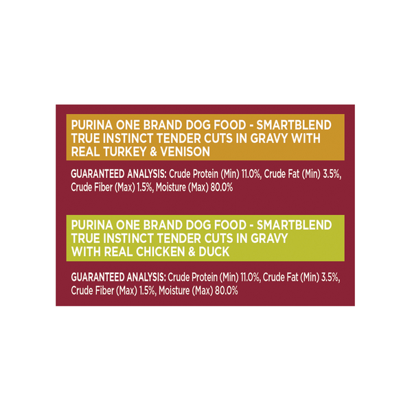 Purina One SmartBlend True Instinct Turkey&Venison/Chicken Duck