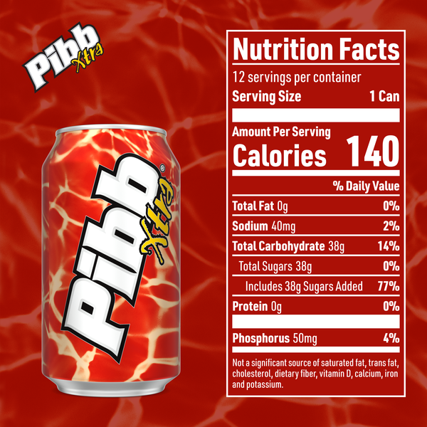 Pibb Xtra Fridge Pack Soda Soft Drinks, 12 fl oz, 12 Pack | Hy-Vee