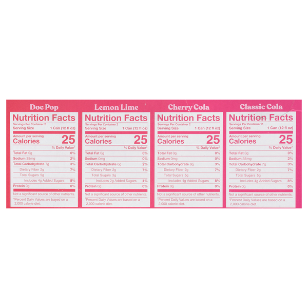 Poppi Prebiotic Soda, Variety Pack, 8Pk | Hy-Vee Aisles Online