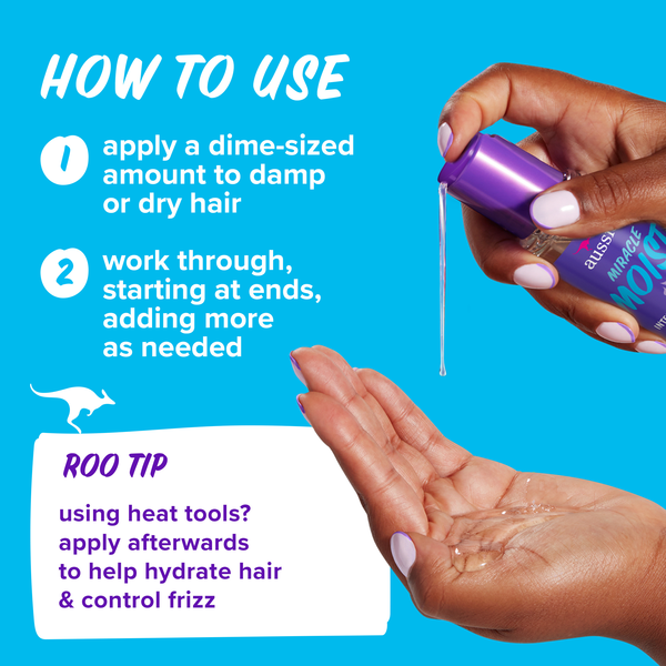 Aussie Miracle Moist Intense Hydration Oil with Jojoba Oil | Hy