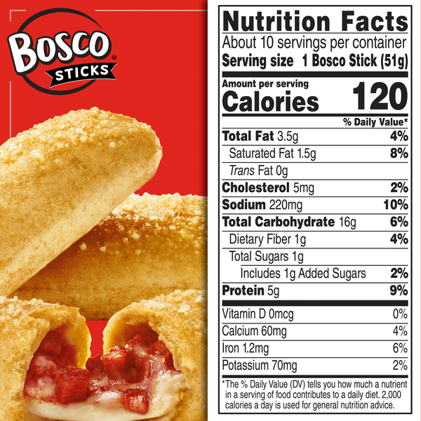 Bosco Sticks Pepperoni Pizza Sticks | Hy-Vee Aisles Online Grocery