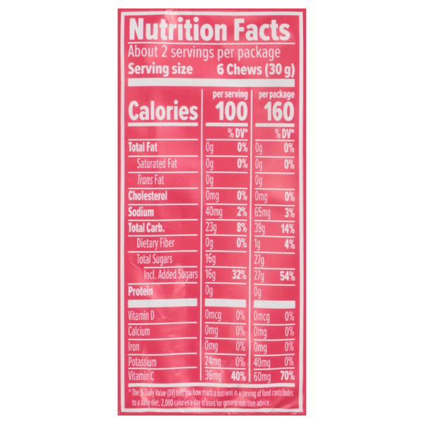 Honey Stinger Cherry Blossom Organic Energy Chews | Hy-Vee Aisles