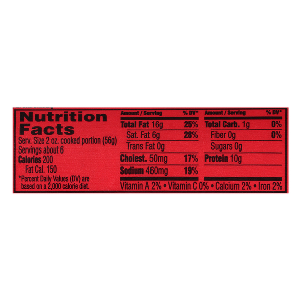 R.B. Rice Hot Pork Sausage | Hy-Vee Aisles Online Grocery Shopping
