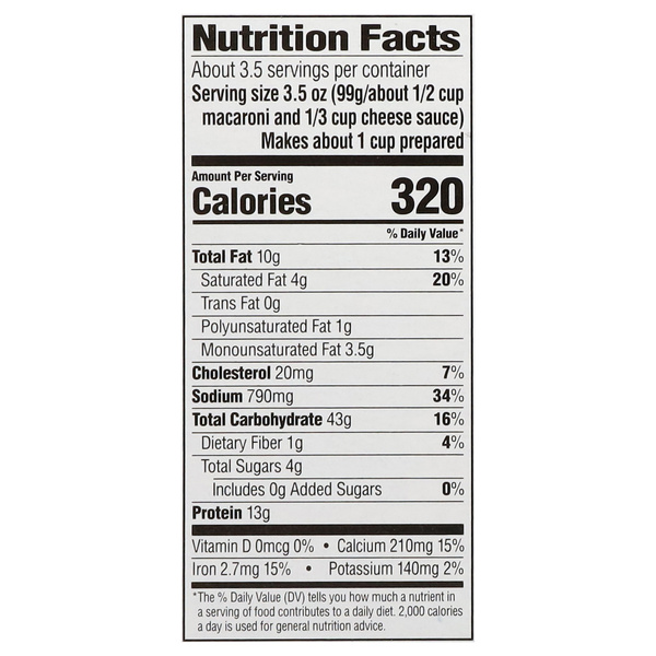 Hy-Vee Deluxe Macaroni & Cheese Dinner, Aged White Cheddar & Black