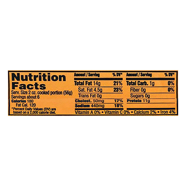 R.B. Rice Medium Pork Sausage | Hy-Vee Aisles Online Grocery Shopping