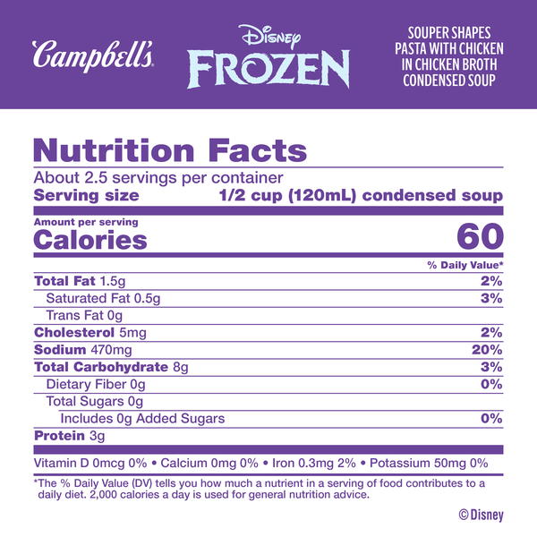 Campbell's Character Souper Shapes With Chicken In Chicken Broth