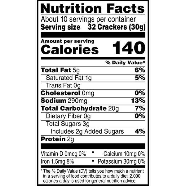 Club Minis Hidden Valley Ranch Crackers | Hy-Vee Aisles Online Grocery ...