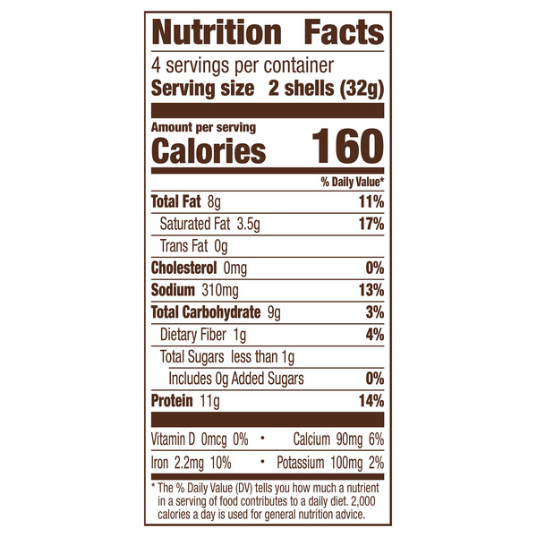 Protein Advantage Shell Old El Paso Protein Advantage Taco Shells, Nacho Cheese, 8Ct | Hy-Vee ...