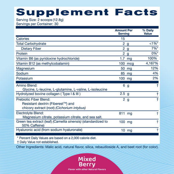 Replenza Replenisher, Daily, Mixed Berry | Hy-Vee Aisles Online