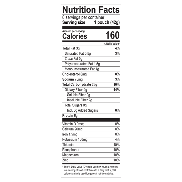 Calories in Cereal, Bare from Better Oats