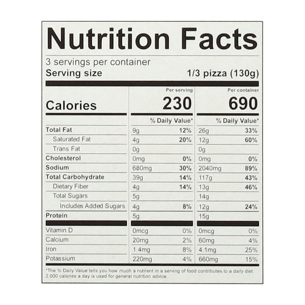 Oggi Siciliana Pizza 13.7 oz | Hy-Vee Aisles Online Grocery Shopping